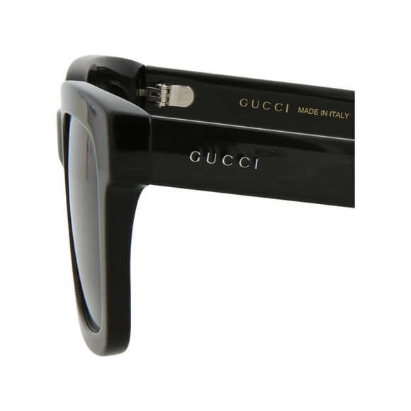 Gucci Square-Frame Acetate Sunglasses Black Mens - Picture 4 of 6